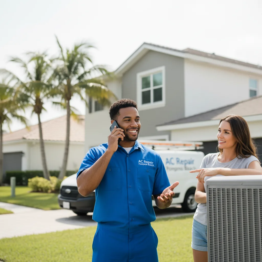 AC Repair Pompano Beach customer support in Stryker